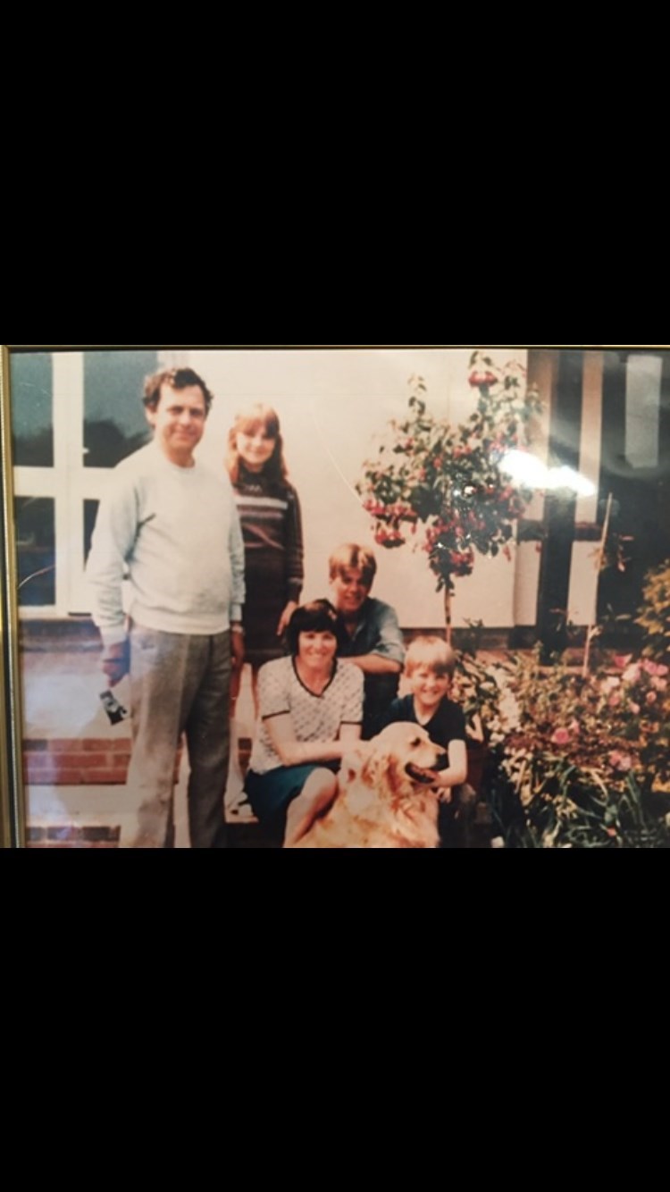 Ron, Helen, Nicholas, Clare and George Goddard